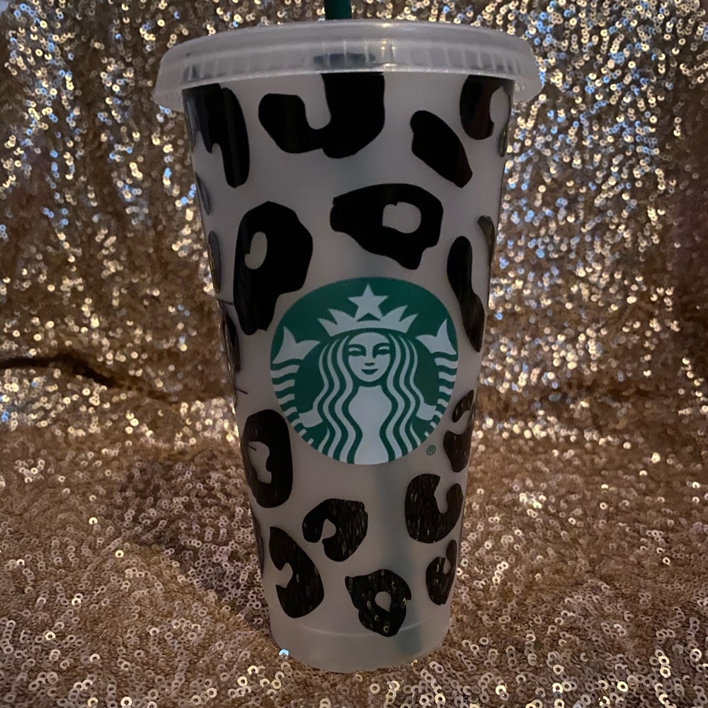 Custom VT Reusable Starbucks Cup 🐆